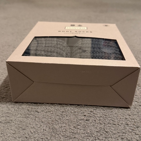 NIB Hunter Boot Socks Tall- M- Dark Gray - Picture 5 of 8